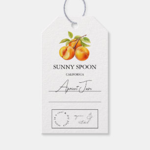 Apricot Hang Label Cadeaulabel