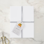Apricot Hang Label Cadeaulabel (Met Touw)