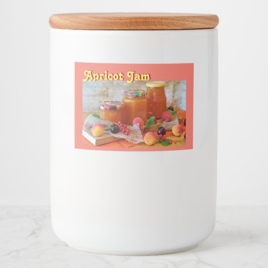 Apricot Jam Jar Étiquette (Devant)