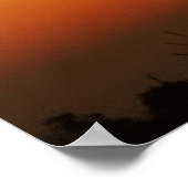 apricot skyscapes Poster (Coin)