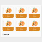 Apricot Small Business Label (Vel)
