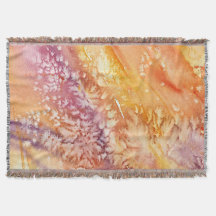 APRICOT SORBET Abstracte Waterverf