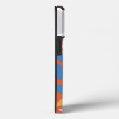 Apricot Vert Bleu Bleu Vert Cocotier Tough Coque (Verso / Droite)