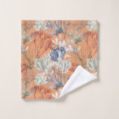 Apricots concassés solides avec impression sous-ma (Gant de toilette)