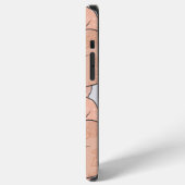 Aprikotrose iPhone Hoesje (Linkerkant)