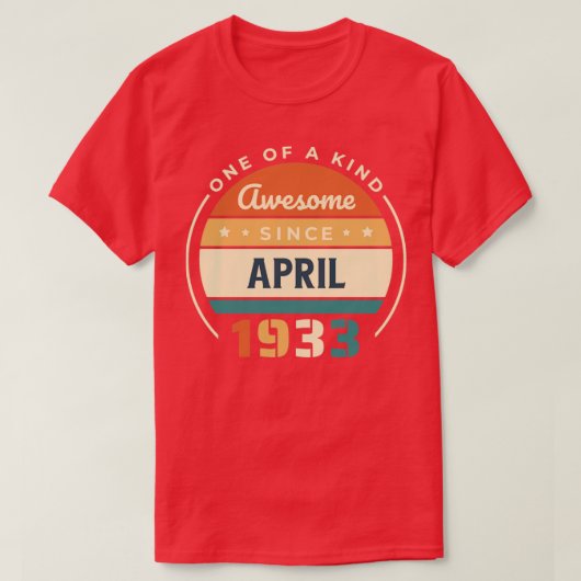 april 1933 t-shirt (Design voorkant)