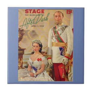 April 1939 Stage Magazine cover Tegeltje