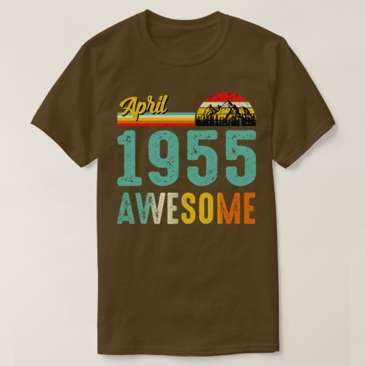 April 1955 Shirt Vintage april 1955 (Design voorkant)