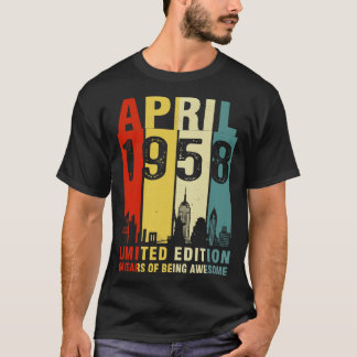 April 1958 Limited Edition 64 jaar Aweso T-shirt