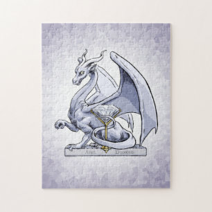 April Birthstone Dragon: Diamond Legpuzzel