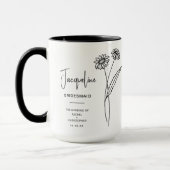 April Bridesmaid | Daisy Birth Flower Mok (Links)