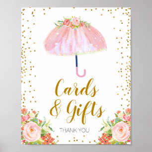 April-buiers brengen Mei-bloemkaarten en -cadeaus Poster