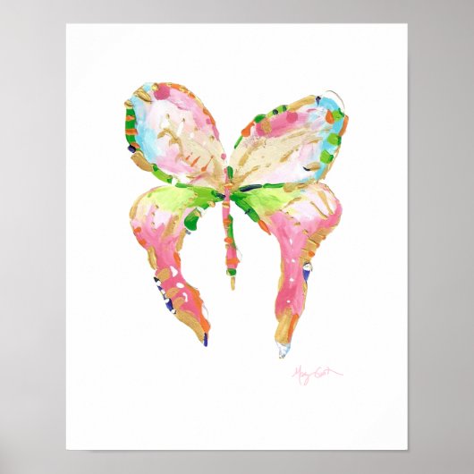 April Butterfly Print (Voorkant)