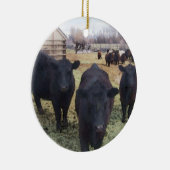 April Cattle Keramisch Ornament (Rechts)