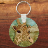 April de Giraffe blijft altijd bij je. Sleutelhanger (Voorkant)