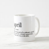 April Definitie Koffiemok (Voorkant rechts)