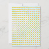 April Douches Bring May Flowers Spring Baby shower Kaart (Achterkant)