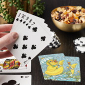 APRIL DOUCHES CHICK CARTES DE JEU Poker (In Situ)