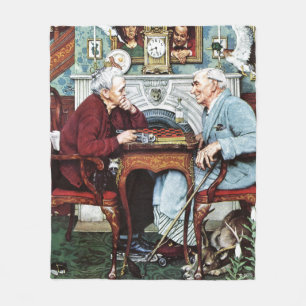 April Fool, 1943 Fleece Deken