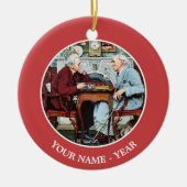 April Fool, 1943 Keramisch Ornament (Voorkant)