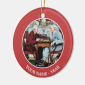 April Fool, 1943 Keramisch Ornament (Links)