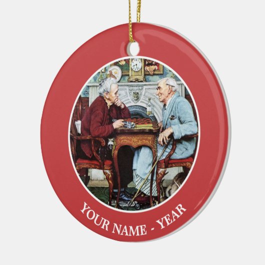 April Fool, 1943 Keramisch Ornament (Links)