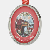 April Fool, 1943 Metalen Ornament (Links)