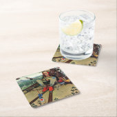 April Fool, 1945 Vierkante Kartonnen Onderzetter (Insitu)