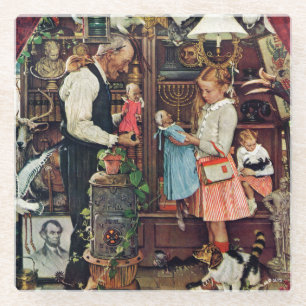 April Fool, 1948 Glazen Onderzetter