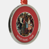 April Fool, 1948 Metalen Ornament (Rechts)