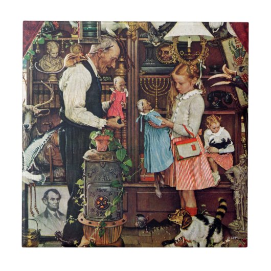 April Fool, 1948 Tegeltje (Voorkant)