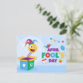 April Fool Day Feestdagenkaart (Staand voorkant)