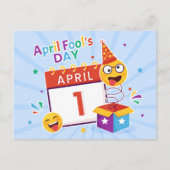 April Fool Day Feestdagenkaart (Voorkant)