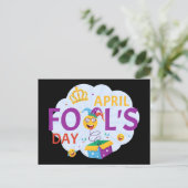 April Fool Day Feestdagenkaart (Staand voorkant)