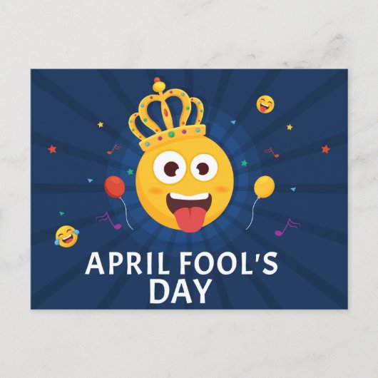 April Fool Day Feestdagenkaart (Voorkant)