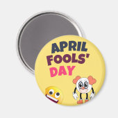 April Fool Day Magneet (Voorkant / Achterkant)