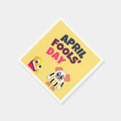 April Fool Day Servet (Hoek)