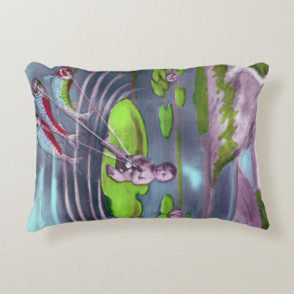 April Fool Frans Briefkaart Accent Kussen