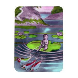 April Fool Frans Briefkaart Magneet