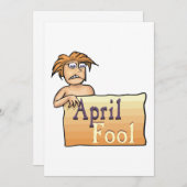 April Fool Kaart (Voorkant / Achterkant)