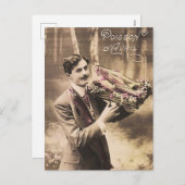  April Fools Dag Man Viscadeau Feestdagenkaart (Voorkant / Achterkant)