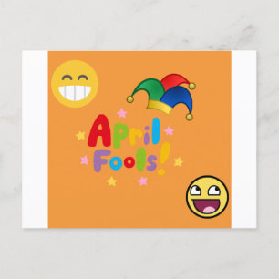April Fools Day Briefkaart