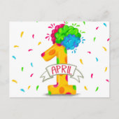 April Fools Day Briefkaart (Voorkant)