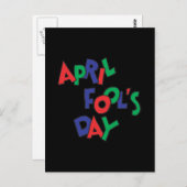 April Fools Day Briefkaart (Voorkant / Achterkant)