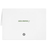 April Fool's Day Flowers and Trees Lawn Scene (Achterkant Horizontaal)