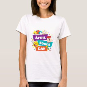 April Fools' Day Fun - Colorful T-Shirt Design!