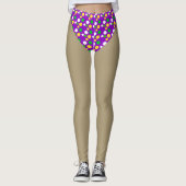 April Fools Day Leggings Polka Dot Bottoms (Voorkant)