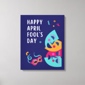 April Fool's Day Paper Bord Canvas Afdruk (Voorkant)