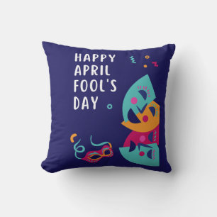 April Fool's Day Paper Bord Kussen