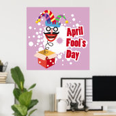 April Fools Day Poster (Thuiskantoor)